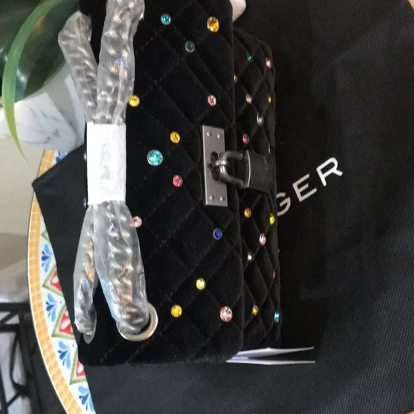 Kurt Geiger London Mini Brixton Shoulder Bag In Charcoal - - Picture 4 of 17